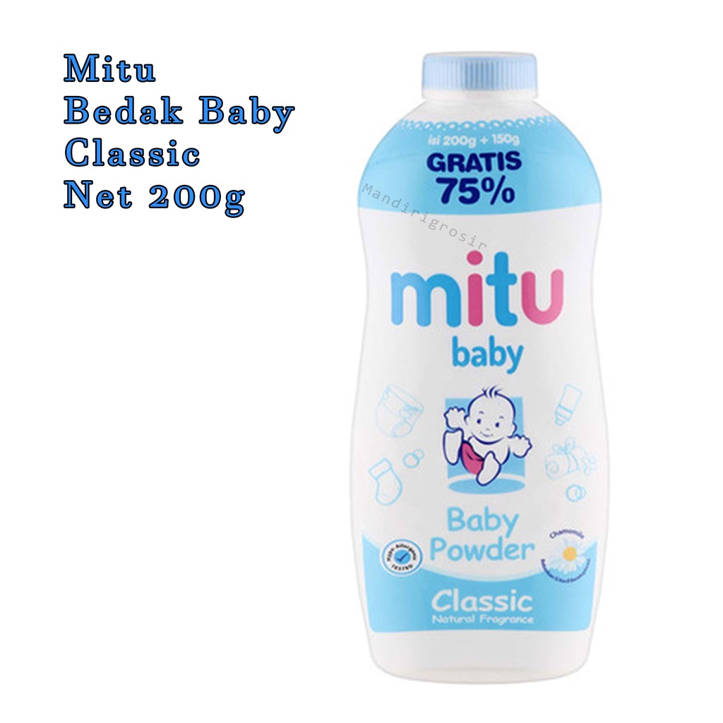 CLASSIC &amp; FLORAL *  BEDAK *  MITU BABY * 200g