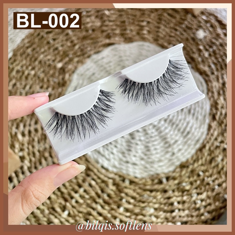 Fake Eyelashes by @bilqis.softlens - Bulumata Palsu False Eyelashes