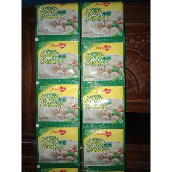 

Mama Suka Bumbu Kuah Bakso Renceng 12 x 8g