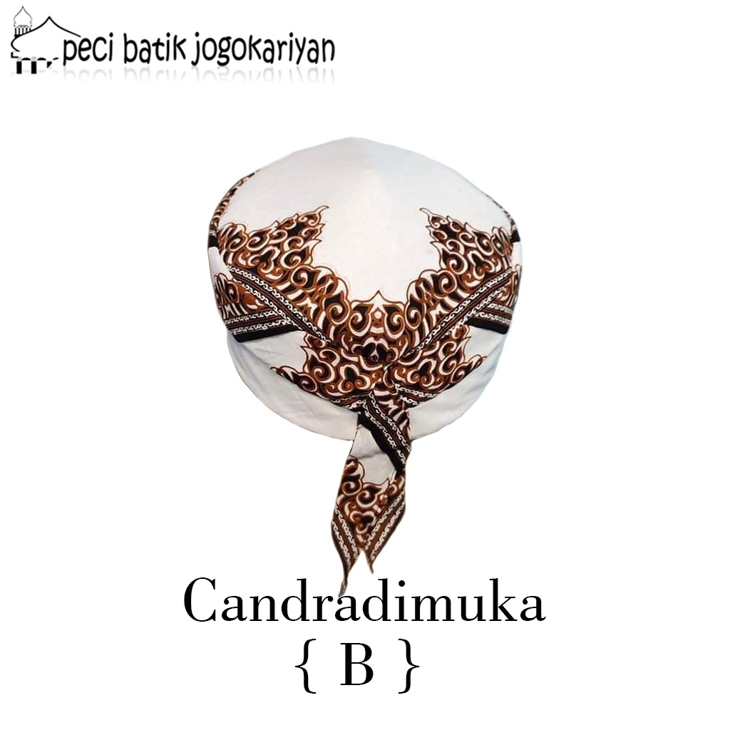 Peci Batik Jogokariyan Motif Batik Candradimuka
