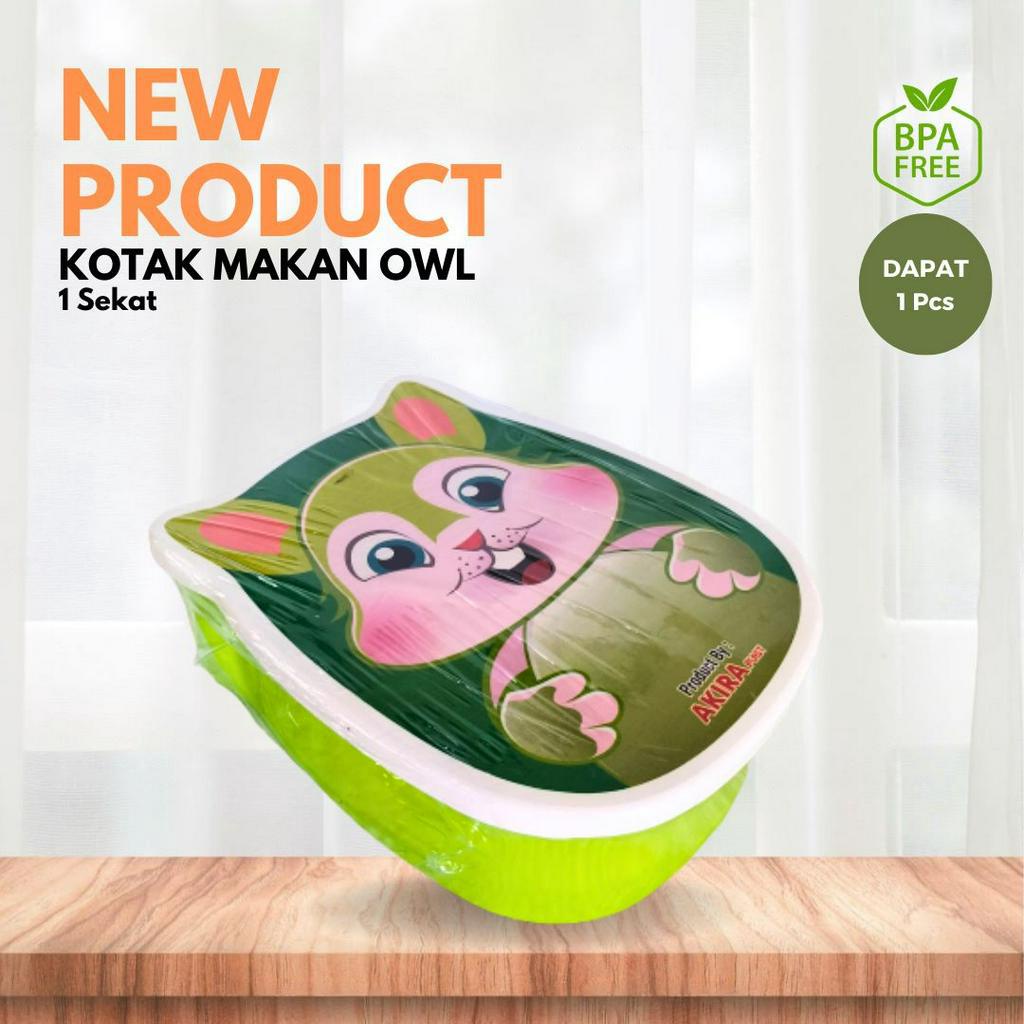 (SHT) Tempat Makan Anak-Anak Untuk Bekel Sekolah Karakter Lucu Harga Satuan