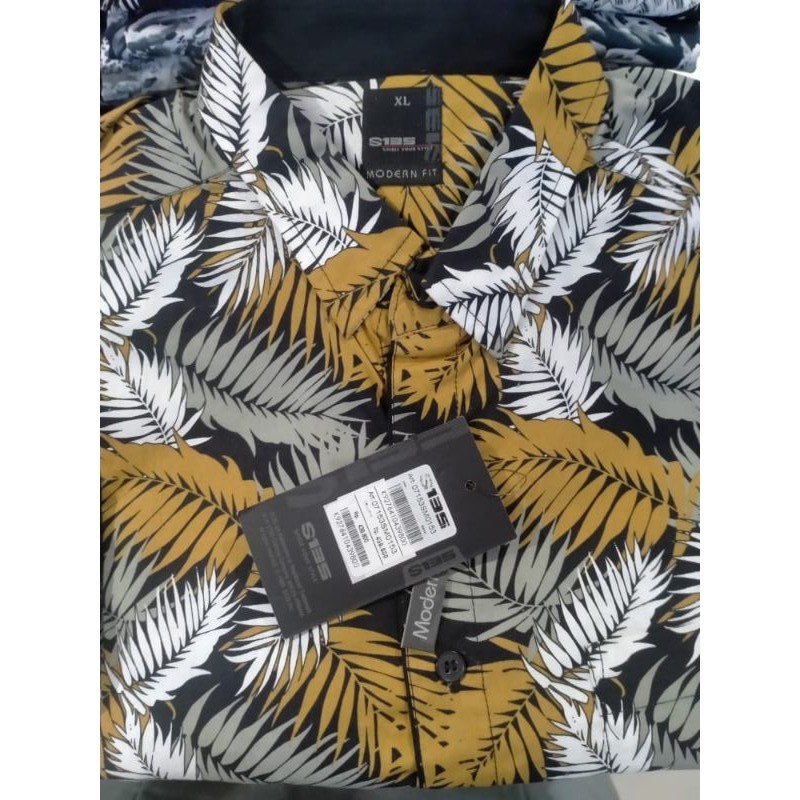 s 135 / kemeja slimfit / printing