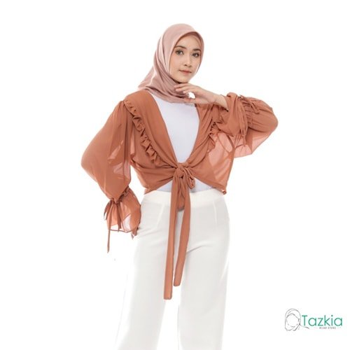 Outer Panjang Jasmine Cardigan Lace Import busana pantai  THALIA OUTER 1