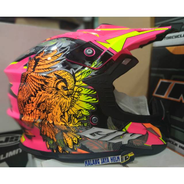 HELM CROS GIX                                                  GRATIS KANEBO & PEWANGGI HELM)