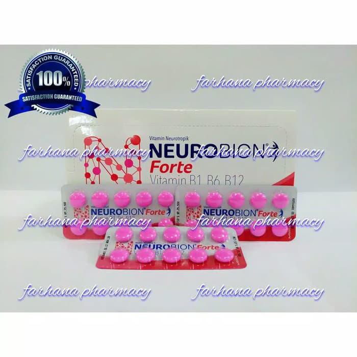 EKSKLUSIF NEUROBION PINK / NEUROBION FORTE / VITAMIN SARAF DAN OTOT 