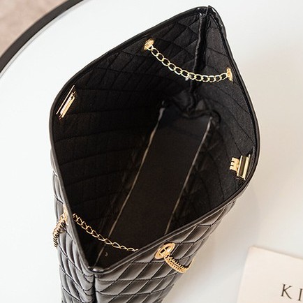 CYS Tas Totebag Wanita Fashion Tali Rantai Original  Bahan Kulit Import Fashion Wanita Tas Murah T214