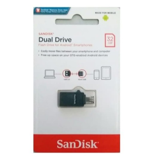 Flash Disk SANDISK DUAL DRIVE 32 GB USB 2.0