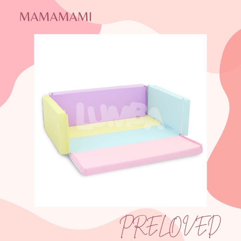 PRELOVED LUMBA ORIGINAL bumper bedding bubble gum Matras Bayi Matras Anak Playmat