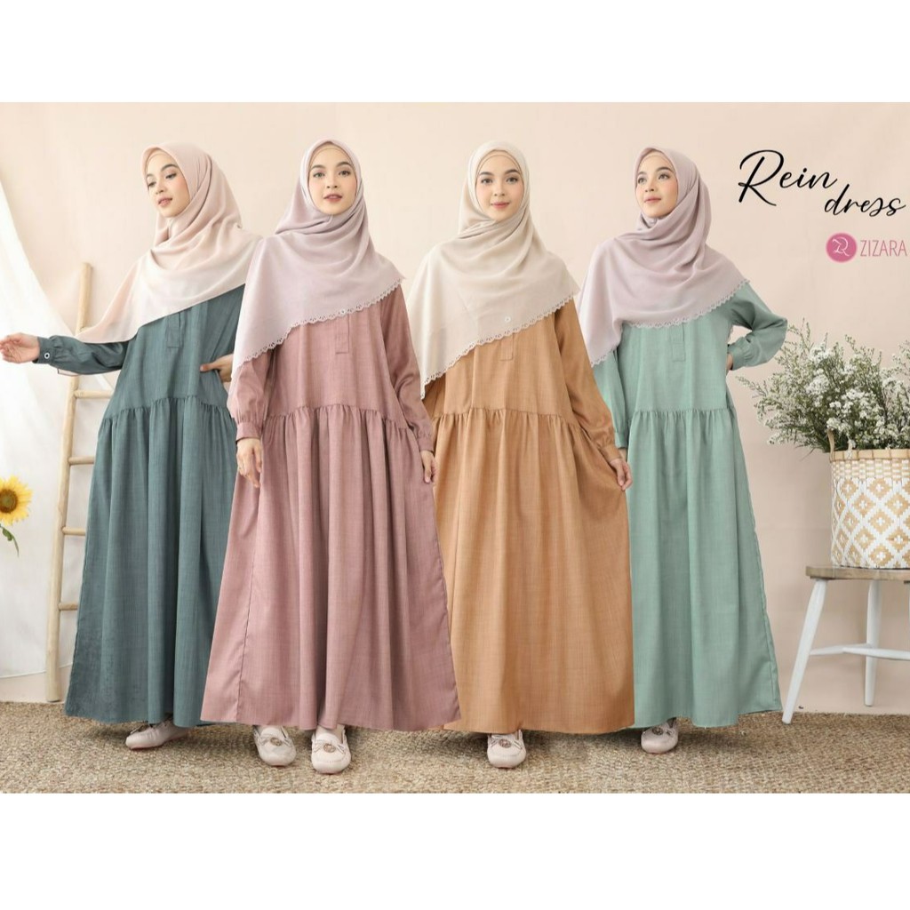 REIN DRESS || Gamis Syari Original by Zizara