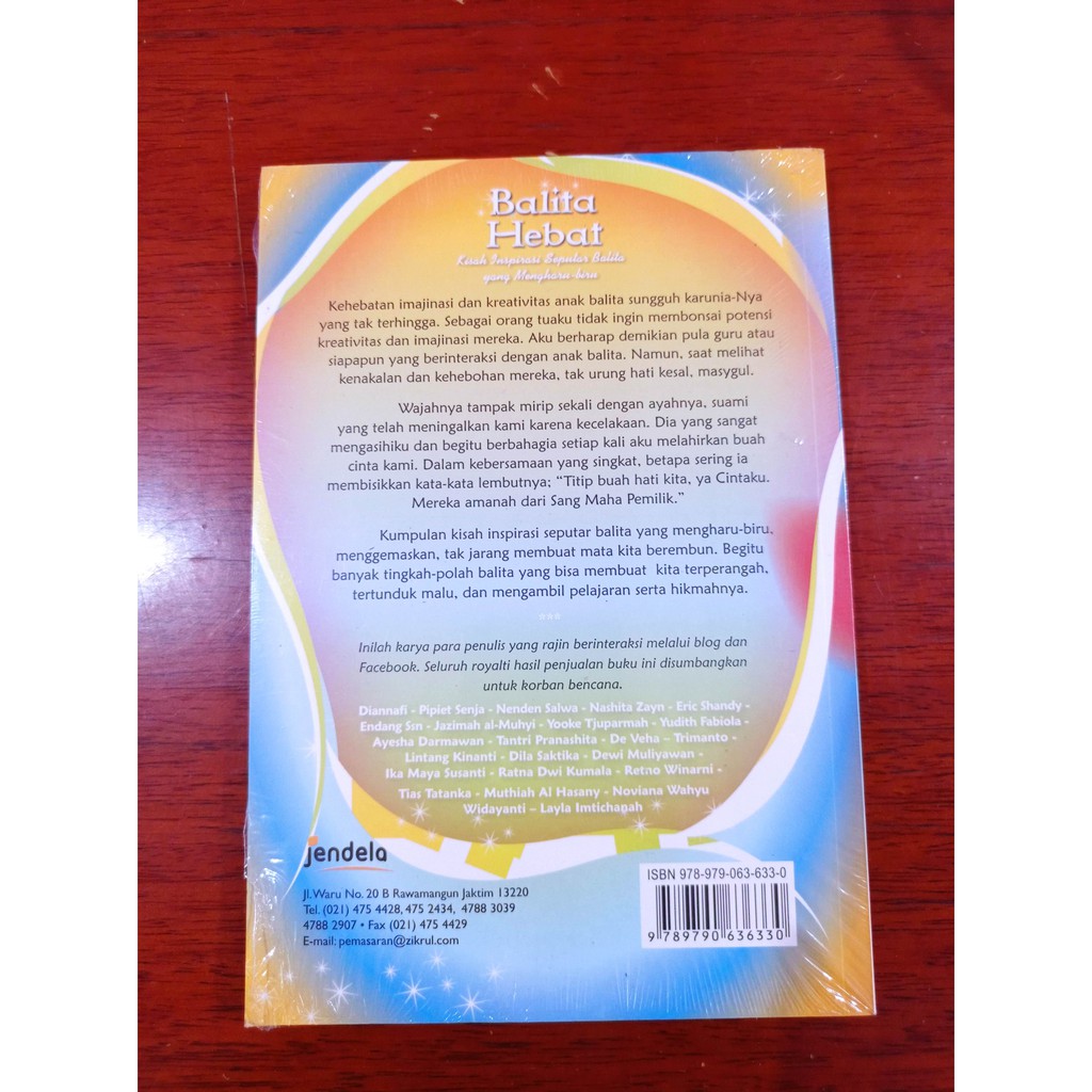 Buku Bacaan Umum - Balita Hebat : Kisah Inspirasi Seputar Balita yang Mengharu - Biru-3