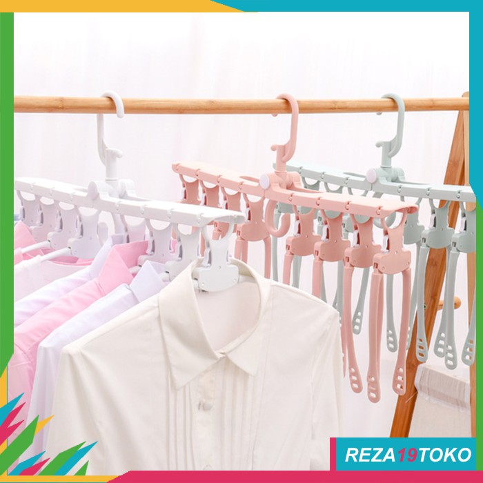 GANTUNGAN BAJU LIPAT / GANTUNGAN BAJU KAMAR MANDI /GANTUNGAN BAJU DINDING /GANTUNGAN BAJU BESI RG083