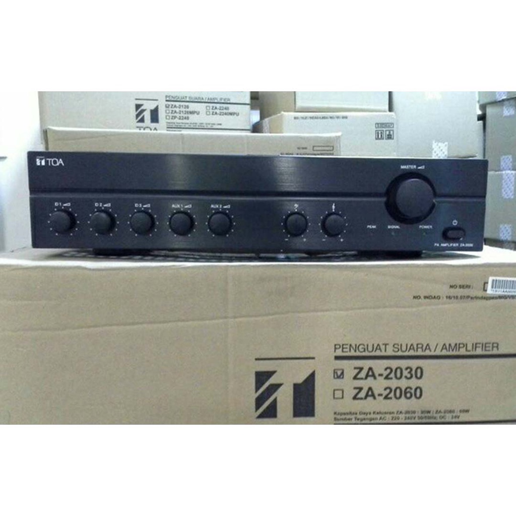 Mixer Power Amplifier TOA ZA-2030 ZA2030 TOA ZA 2030 Ampli 30 WATT Original