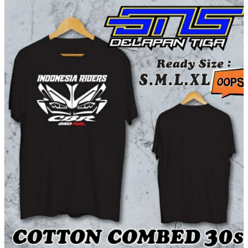 KAOS MOTOR CBR INDONESIA RIDERS 250RR