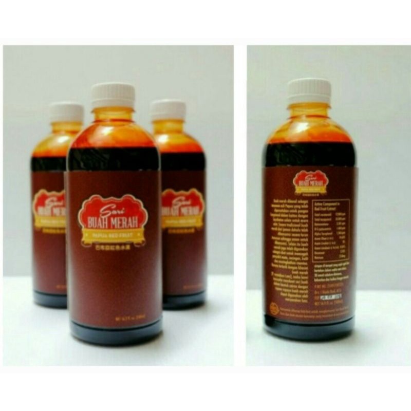 Sari Buah Merah Papua Cair 500 ml I Made Budi