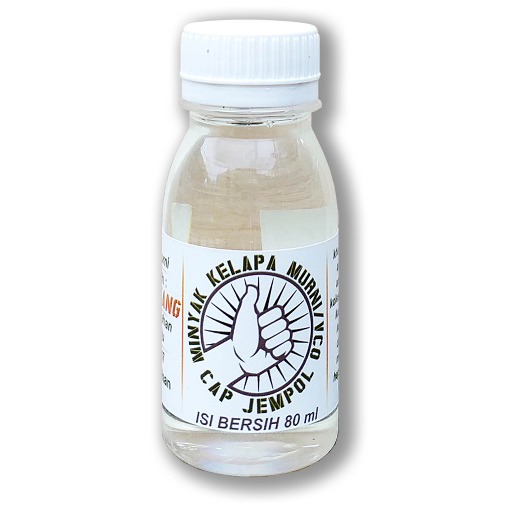 

VCO ( virgin coconut oil ) minyak kelapa murni isi 80 ml