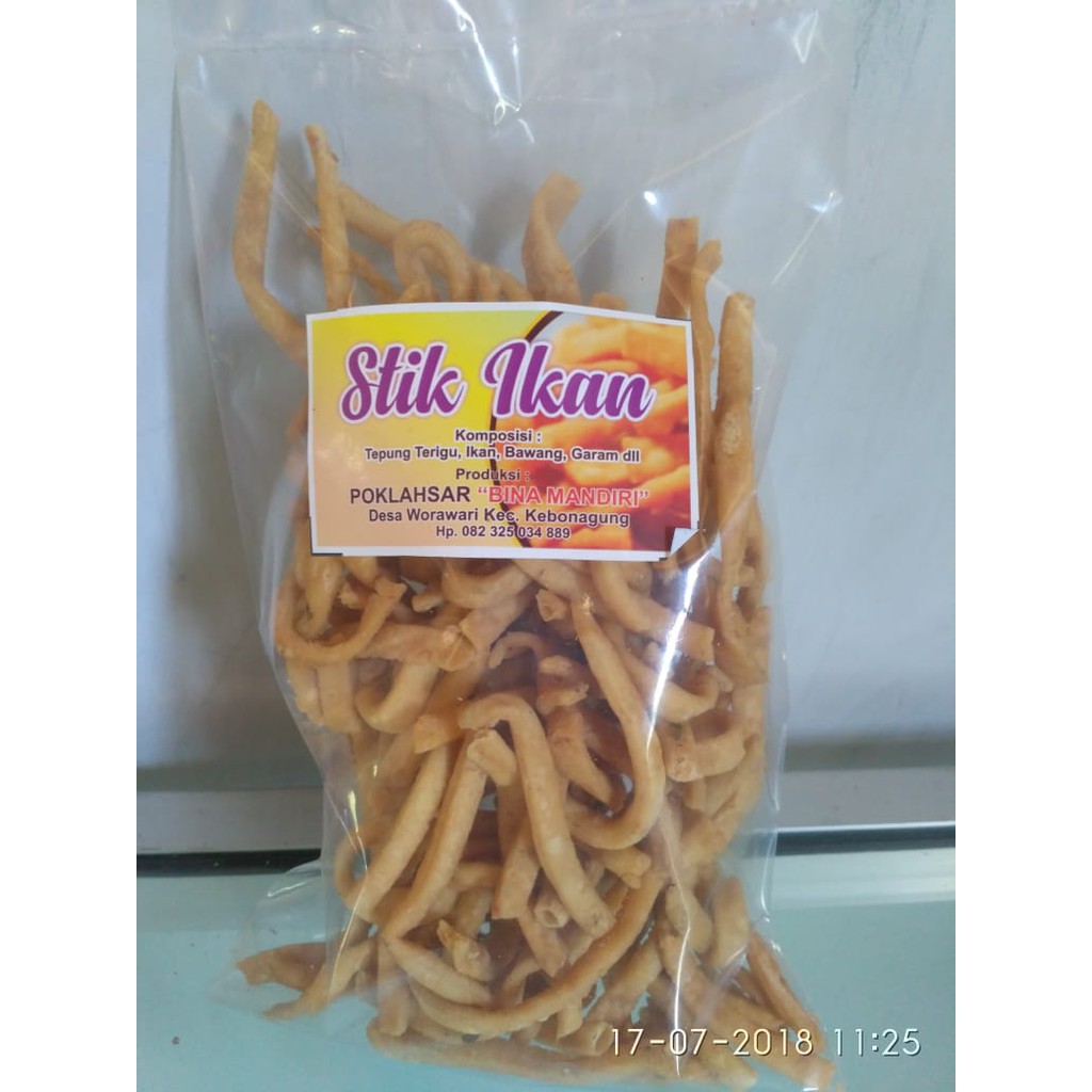 

STIK IKAN GURIH DAN BERGIZI TINGGI