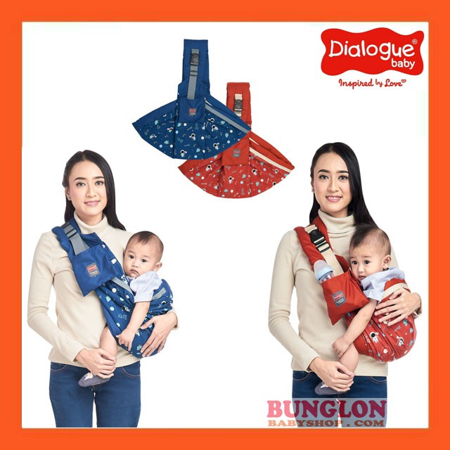 Gendongan Bayi Samping M-Shape 4 Posisi Dialogue Baby 4 In 1 Planet Series DGG4251 Terbaru