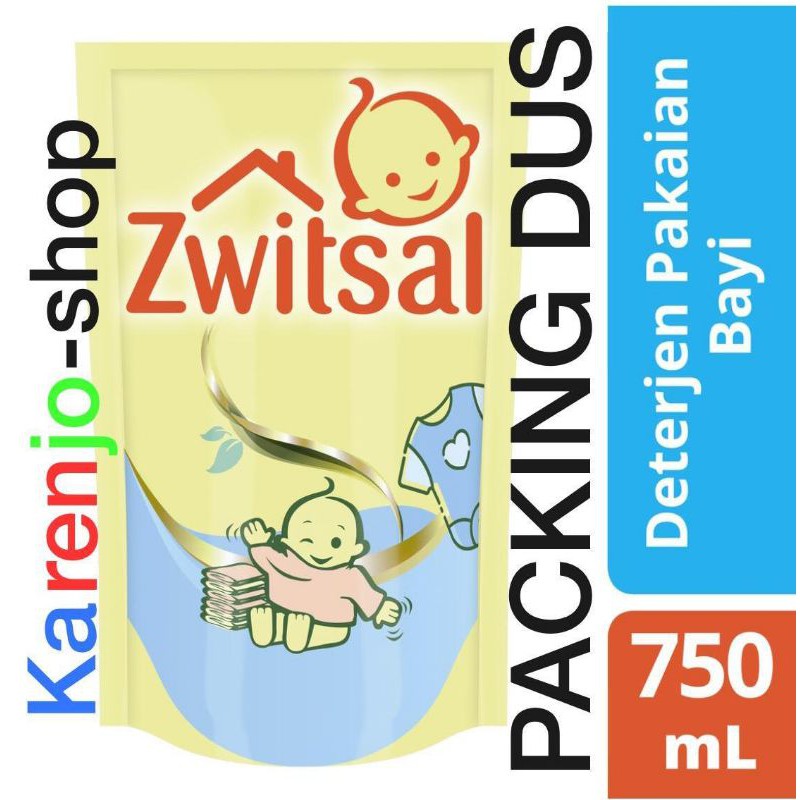 Zwitsal Baby Fabric Detergent 750 ml