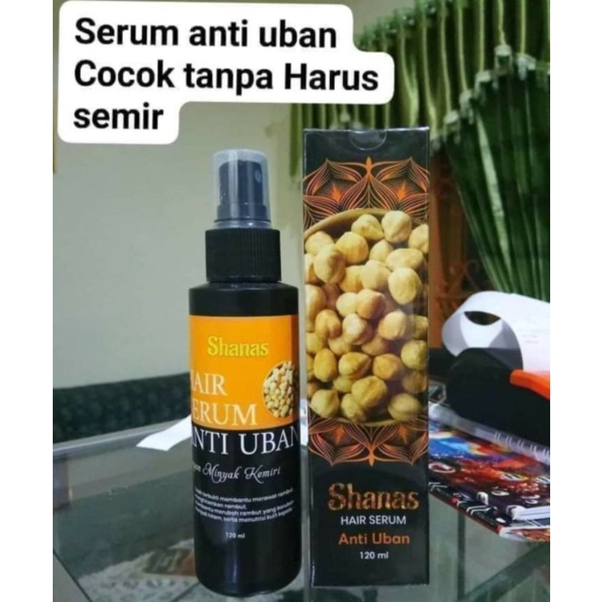 SERUM ANTI UBAN, PENGHITAM UBAN, PENGHITAM RAMBUT SHANAS ANTI UBAN NASA