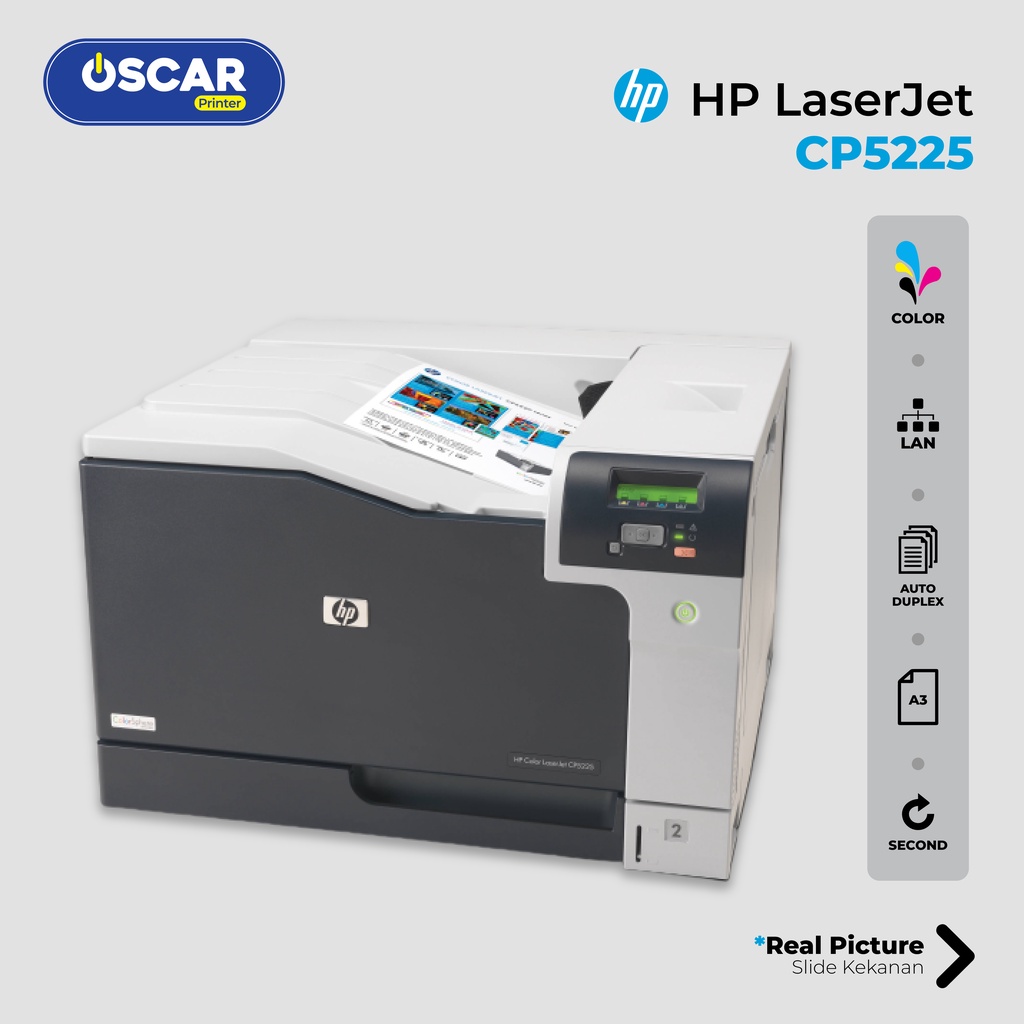 Printer Warna HP Laserjet Pro CP5225 | Print Stiker Brosur