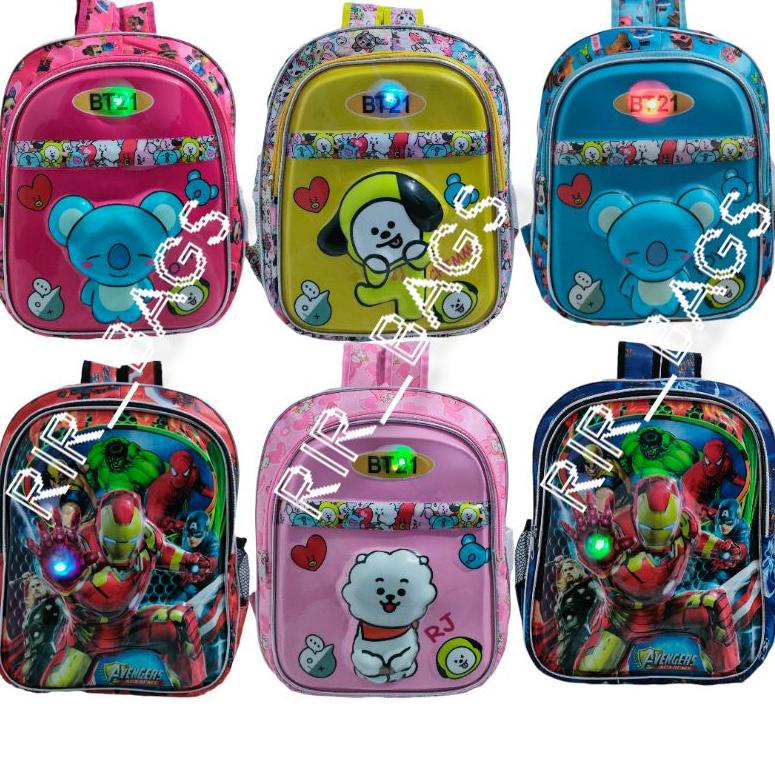 Tas bts tk/SD/Tas anak bts/tas sekolah anak bts/tas anak perempuan bts/tas anak murah/tas anak karak