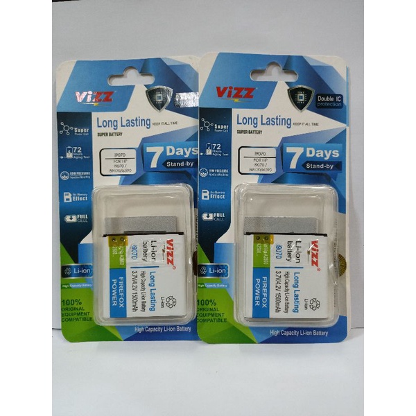 Baterai Vizz Samsung I9070 ( Galaxy S Advan  / baterai double power  Samsung I9070 ( Galaxy S Advan 