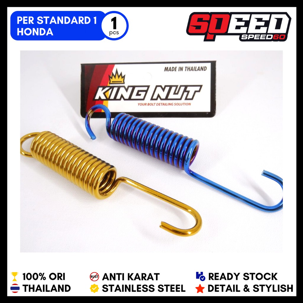 Probolt Per Standa 1 2 Samping Tengah Honda Matic Vario 125 150 Scoopy Beat Genio Pcx ADV King Nut