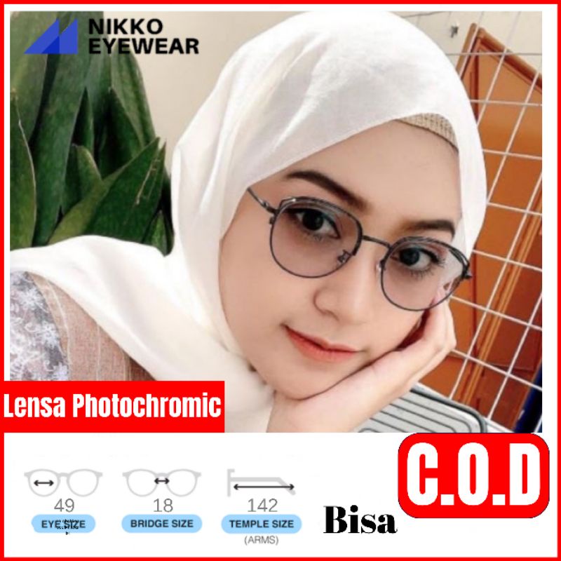 Paket Photocromic Kacamata 1308, Kacamata Gratis Lensa Photocromic, Kacamata Anti Uv