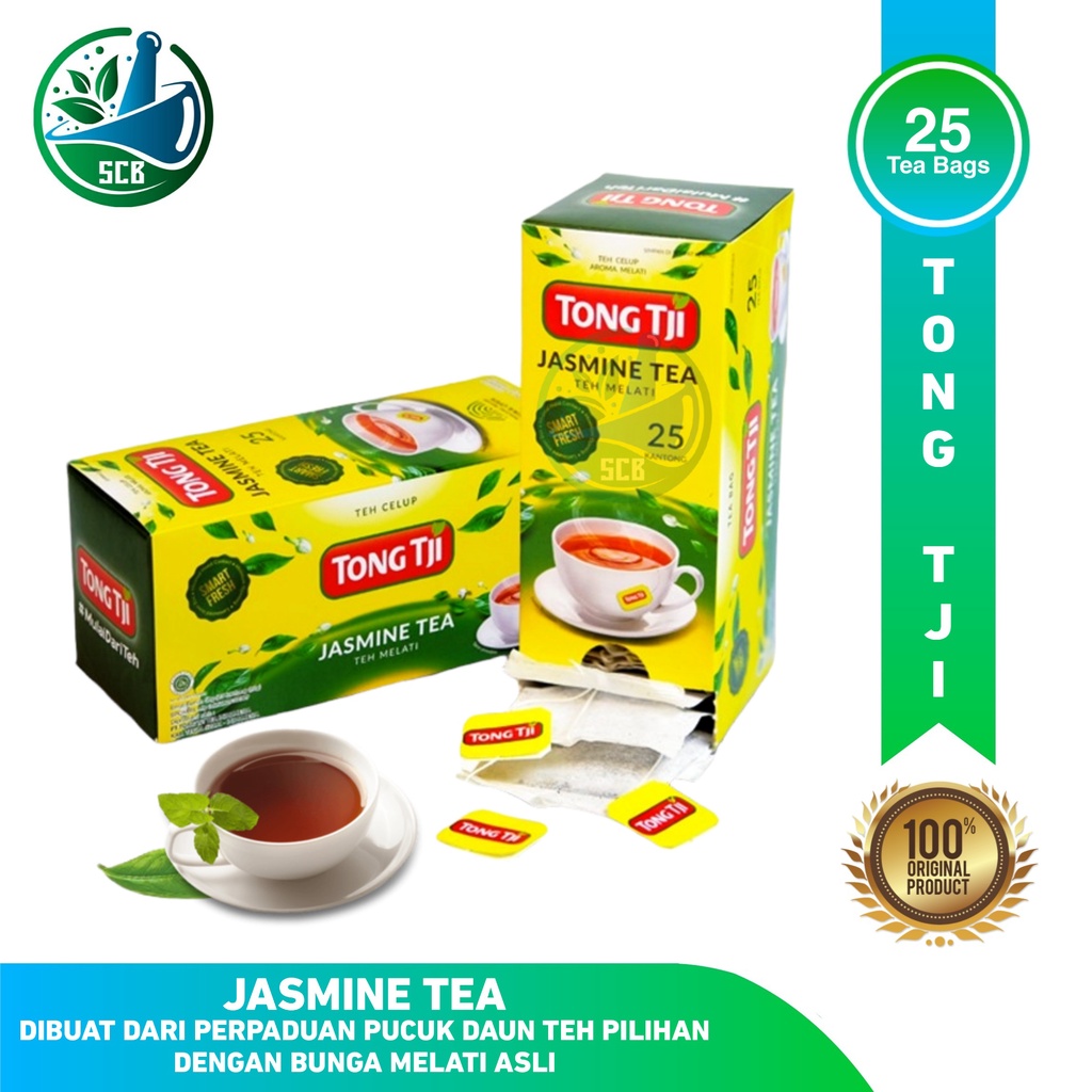 

Tong Tji Teh Celup Jasmine / Teh Melati 25pcs