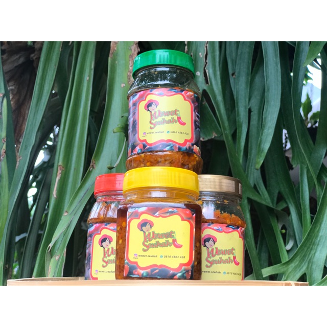 

Sambel terasi wewet seuhah