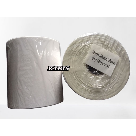 

Kertas Stiker Resi Label Termal 100 x 100 500 PCS