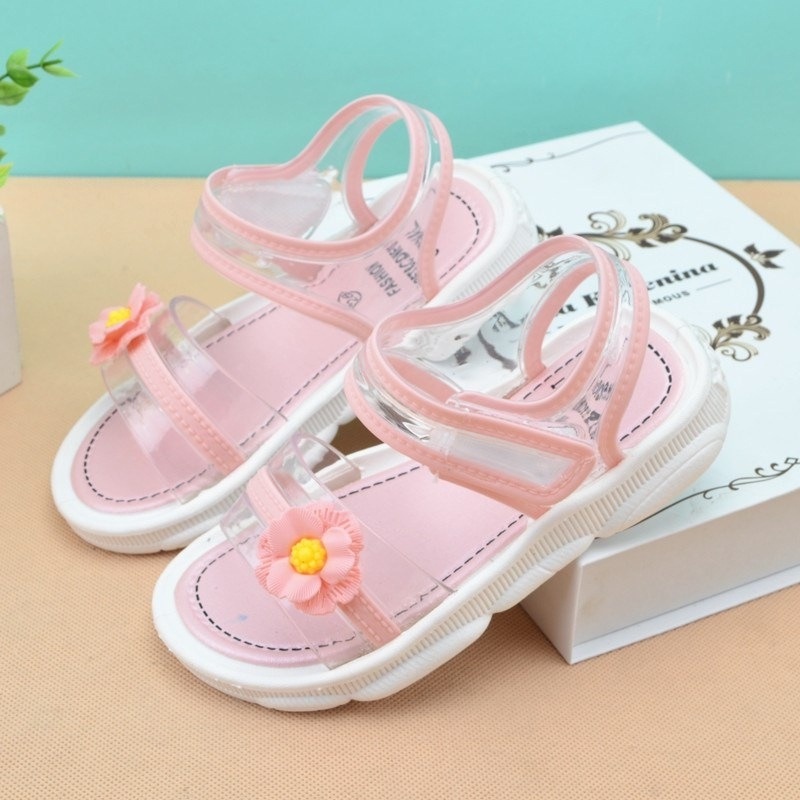 Sandal Anak Perempuan Jelly Import Tali