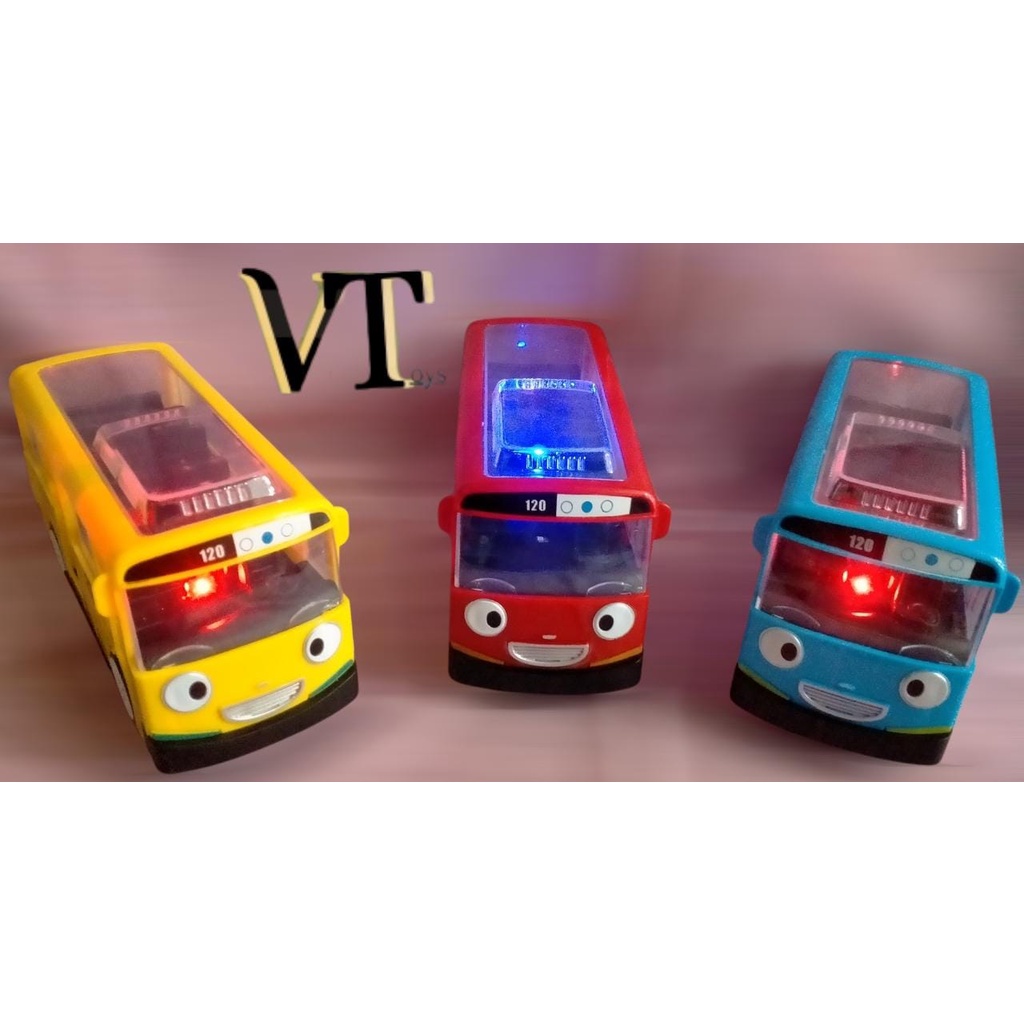 Mainan Anak Tayo Musik Nyala Lampu