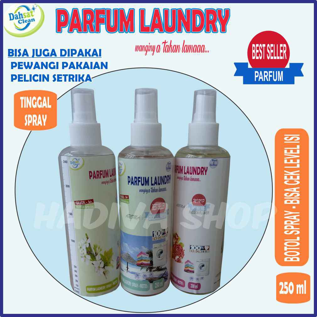 (COD)_SPRAY_PARFUM LAUNDRY PEWANGI PENGHARUM PELICIN PAKAIAN LOUNDRY 250 ML SUPER DAHSAT CLEAN GRADE A