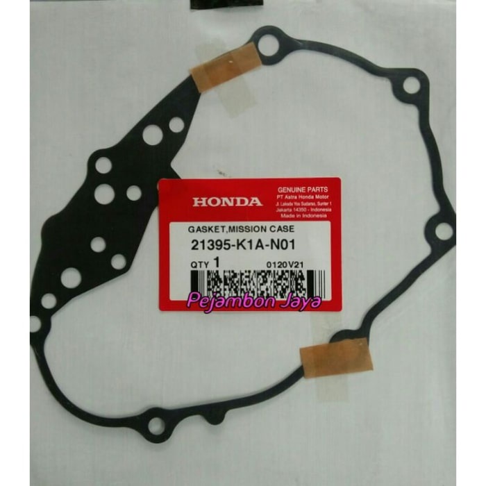 PAKING GASKET RASIO - GENIO BEAT LED K1A K0J SCOOPY 2021 K2F ASLI HONDA 21395K1AN01