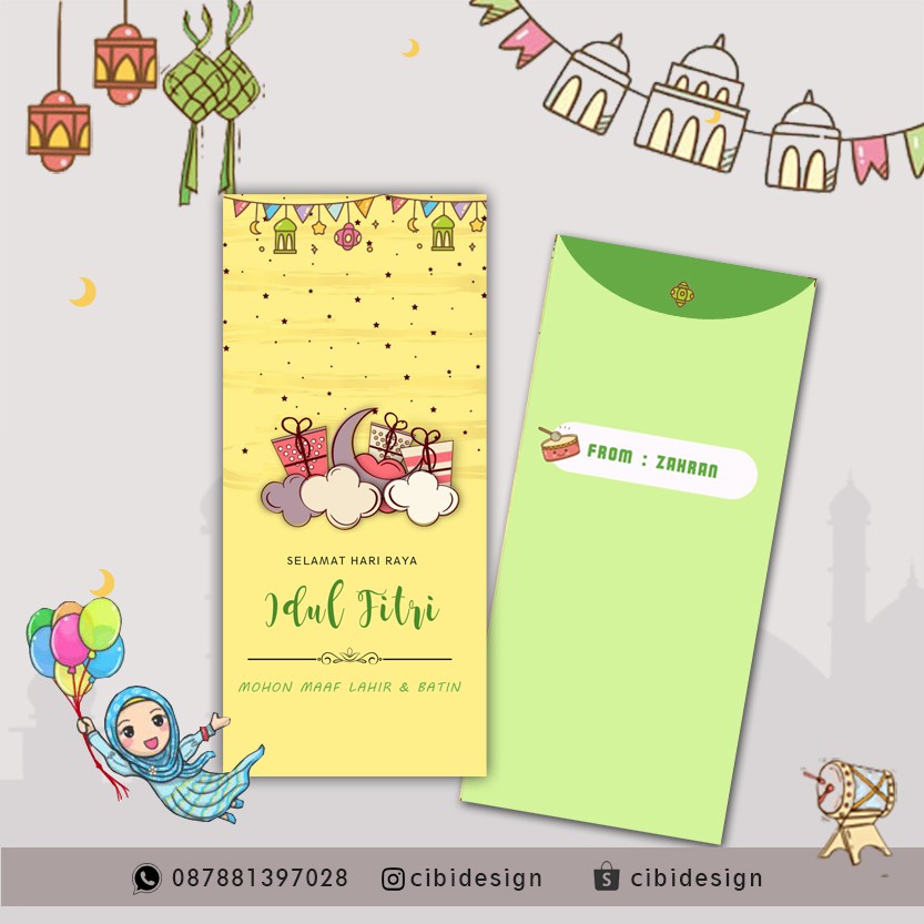 

Angpao Amplop Lebaran Custom Murah