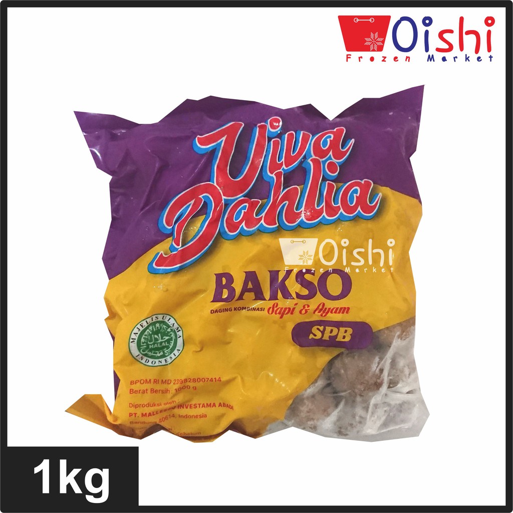 Jual Viva Dahlia Bakso Sapi Dan Ayam Spb 1kg Indonesia Shopee Indonesia