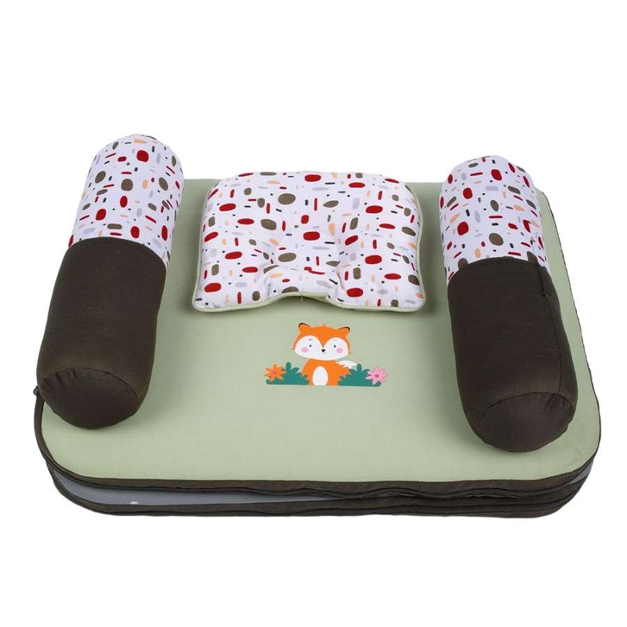 [2 kg] Cintaka Kasur Bayi Lipat  + Kelambu Print Fox Series - CBK 2841