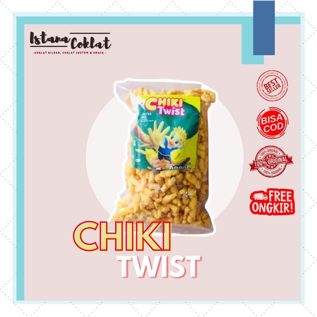 

Istanacoklat Chiki Twist Jagung Bakar 250gr , Original Produk Indofood