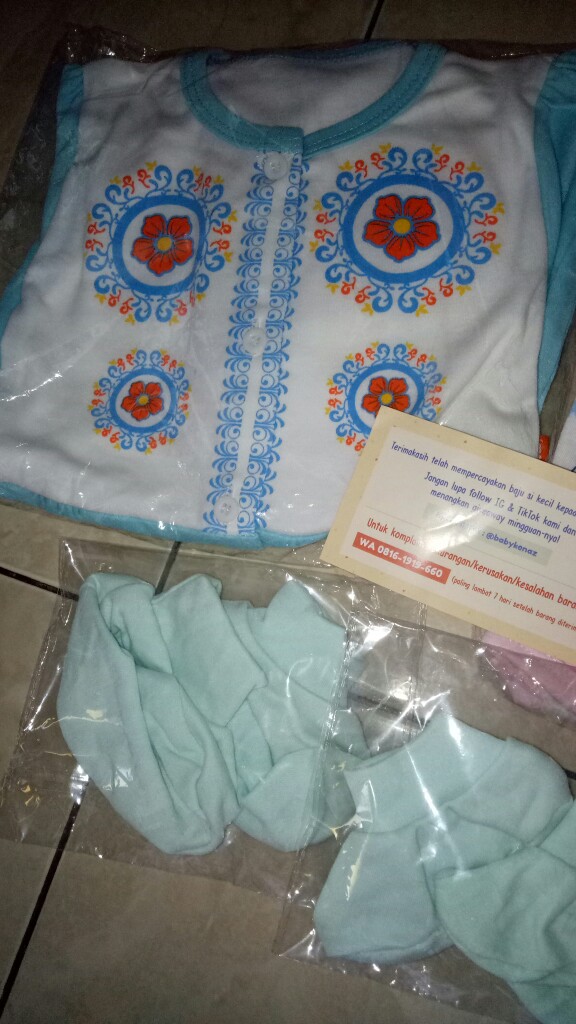 (random) Baby Lona Jumper Anak Bayi Fashion Motif Batik Girl 3-6 Bulan