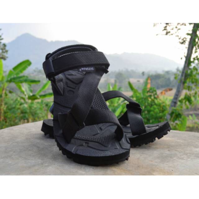 Sandal gunung edge x full black