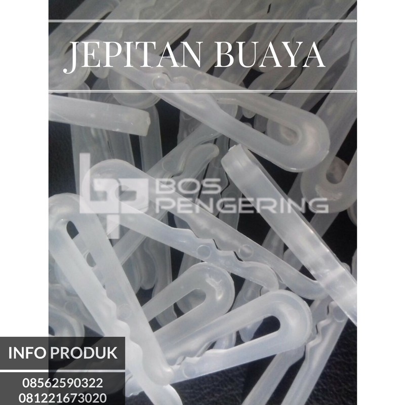 Jepit Pakaian Laundry - Jepitan Buaya Gerigi Jepit Baju 1 Pack (970) Murah