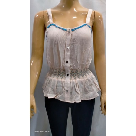 Blouse Tanktop Casual Branded  Export Termurah