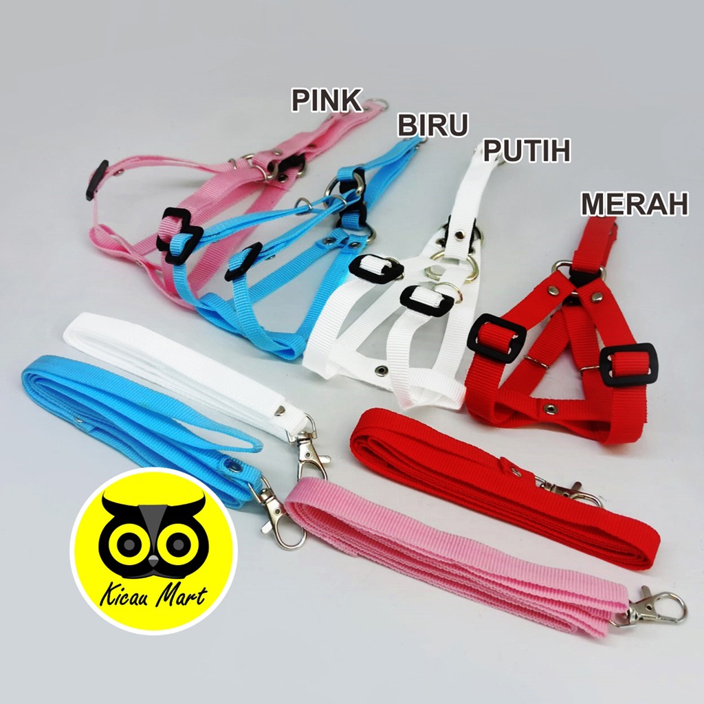 TALI TUNTUN KUCING MODEL Y MERK SEMPATI HARNES HARNESS TALI TUNTUN ANJING KALUNG KUCING BAJU KELINCI MUSANG MONYET CAT HARNESS