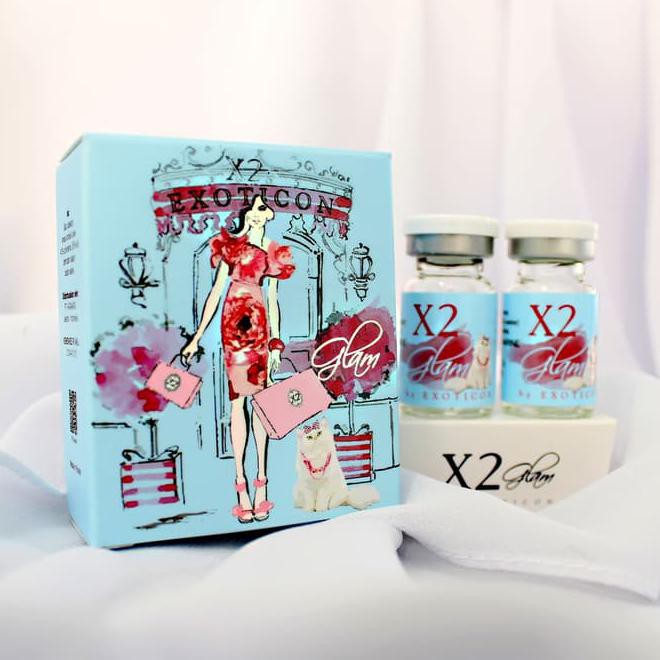 Softlens X2 Glam / Softlense - Aquamarine Produk Terlaris