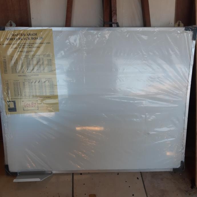 

---Terbartu--- whiteboard gantung magnet 40x60cm plus magnet