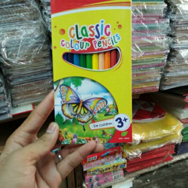 

Pensil warna Greebel non-toxic