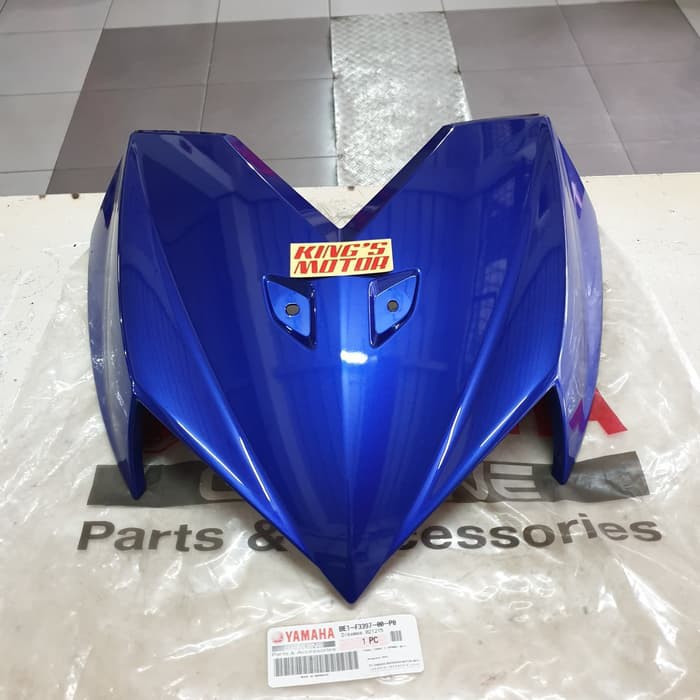 TAMENG DEPAN AEROX 125,PANEL FRONT AEROX 125 PUTIH (BE1-P0) ORI YGP