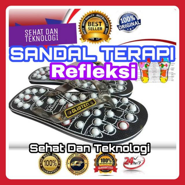 Sandal Terapi  Glisten Refleksi Premium