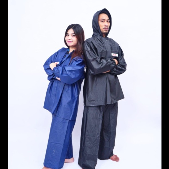 jas hujan setelan pria awet keren jumbo motif dewasa murah plastik wanita ujan tebal big size terbar